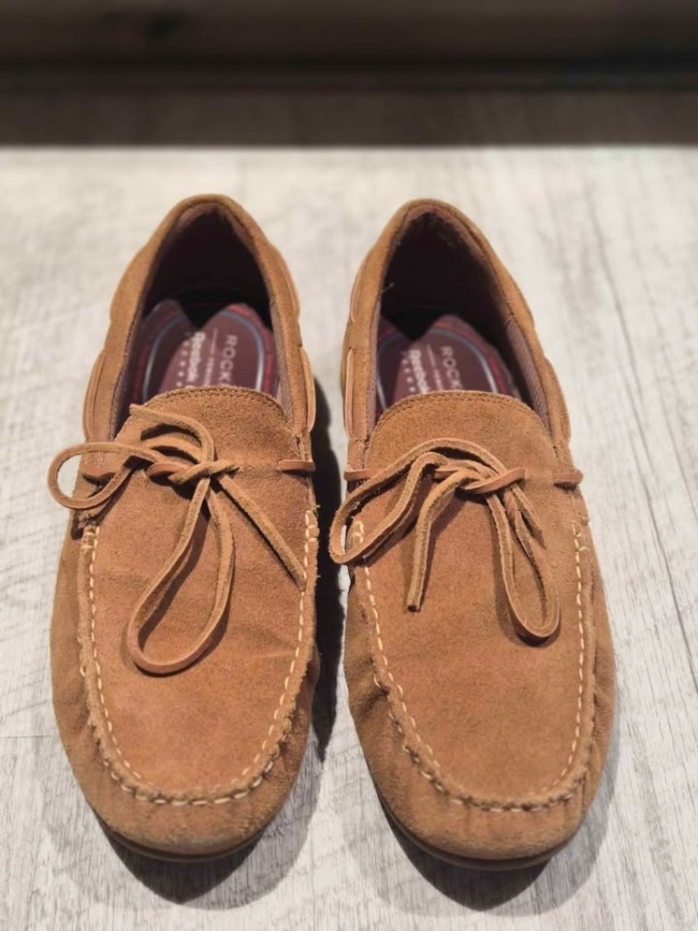 Rockport x Reebok DMX Dunphy slip-on loafers shoes men's size 10